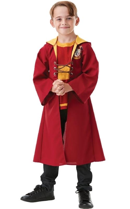 Harry Potter Quidditch Hooded Robe Child Costume