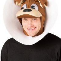 Puppy in Cone Headpiece Adult Costume Accessory