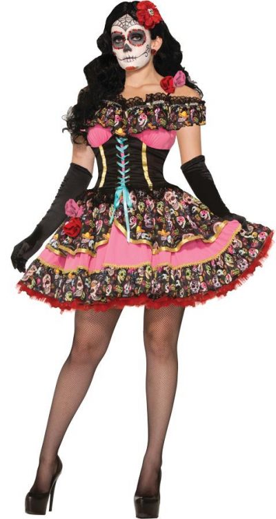 Day of the Dead Senorita Adult Costume