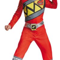 Power Rangers Red Ranger Dino Charge Classic Child Costume