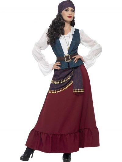 Deluxe Pirate Buccaneer Beauty Adult Costume