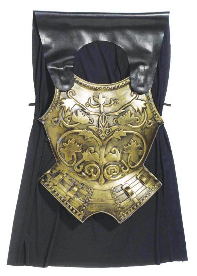 Roman Chest Plate and Cape Adult Costume Accessory