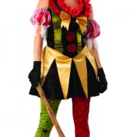 Evil Clown Lady Adult Costume