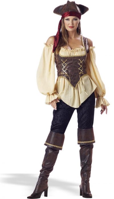 Rustic Pirate Lady Elite Collection Adult Costume