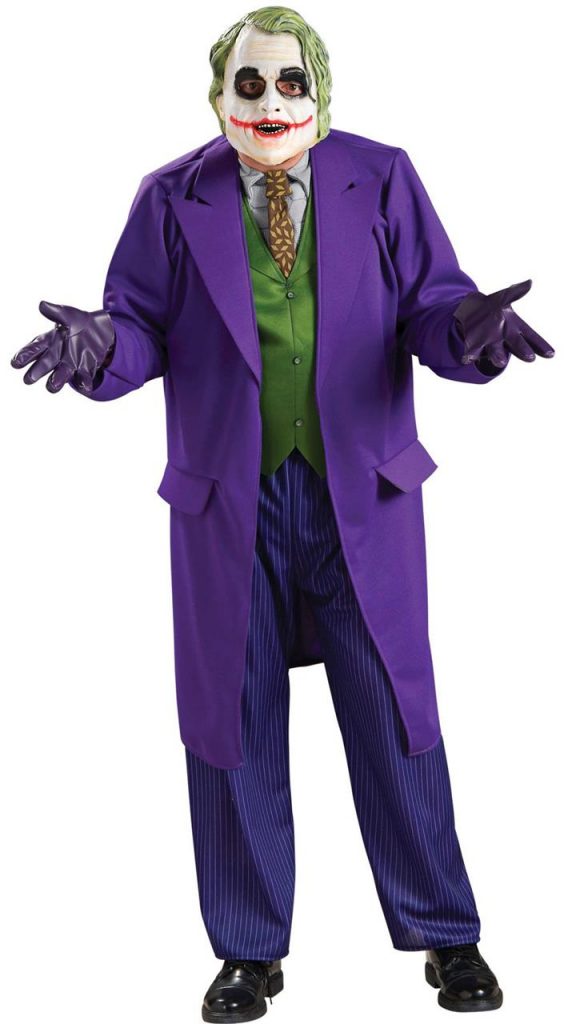 Batman Dark Knight Joker Deluxe Adult Costume - FancyDressHire.com.au