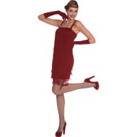 Red Flapper Adult Costume