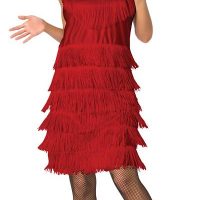 Red 1920's Flapper Adult Costume