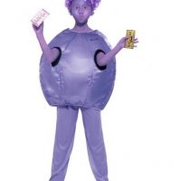 Roald Dahl Charlie and the Chocolate Factory Violet Beauregarde Child Costume