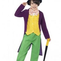 Roald Dahl Charlie and the Chocolate Factory Willy Wonka Child Costume