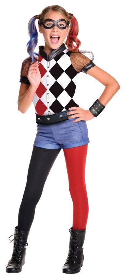 DC Superhero Girls Harley Quinn Deluxe Child Costume